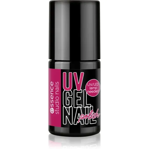 essence studio nails UV GEL NAIL gelový lak na nehty s použitím UV/LED lampy odstín 05 think PINK 5 ml