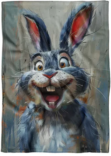 Deka Šťastný králíček (Podšití beránkem: NE)