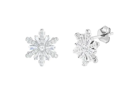 Preciosa Stříbrné náušnice s kubickou zirkonií Polaris Spotlight 5465 00