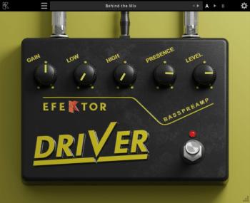 KUASSA Efektor Bass Driver Preamp (Digitální produkt)