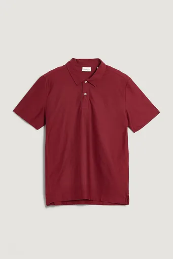 POLOKOŠILE GANT TWILL TEXTURE SS POLO PLUMPED RED