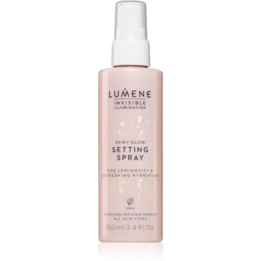 Lumene Invisible Illumination Dewy Glow rozjasňující fixační sprej 100 ml