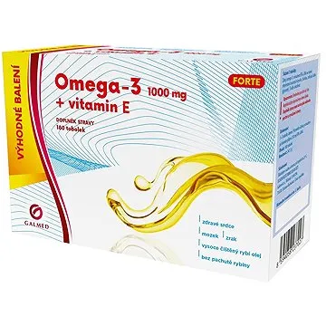 Galmed Omega 3 Forte rybí olej 180 tob. (8594058237027)