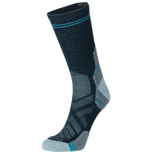 Smartwool W HIKE TARGETED CUSHION MID CREW SOCKS Dámské ponožky, modrá, velikost