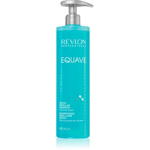 Revlon Professional Equave Detox Micellar Shampoo micelární šampon s detoxikačním účinkem pro všechny typy vlasů 485 ml