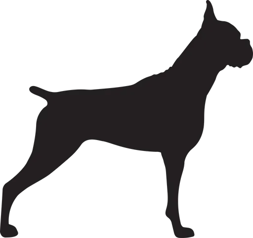 Vsepropejska Boxer 2 dřevěná dekorace na zeď Rozměr (cm): 36 x 38