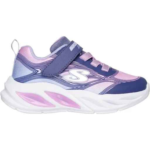 Skechers COSMIC GLOW Dívčí volnočasová obuv, fialová, velikost