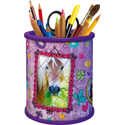 Ravensburger 3D puzzle 111756 Stojan na tužky Kůň 54 dílků