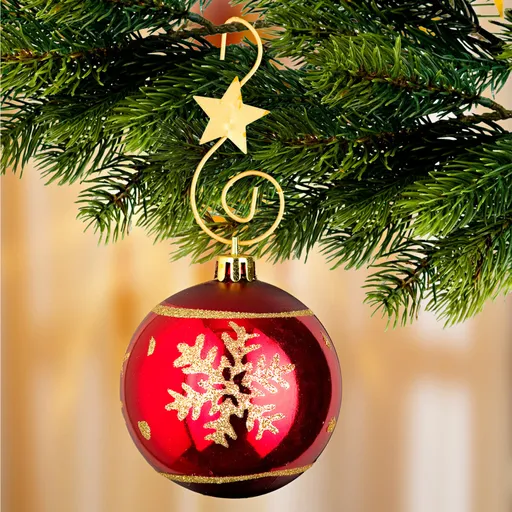 Háčky na vánoční ozdoby,48 ks