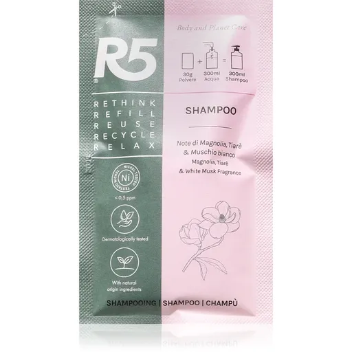 R5 Shampoo da Riattivare šampon na vlasy 30 ml