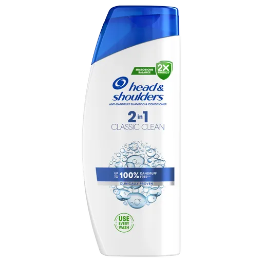 Head&Shoulders 2v1 Classic Šampon proti lupům 625 ml