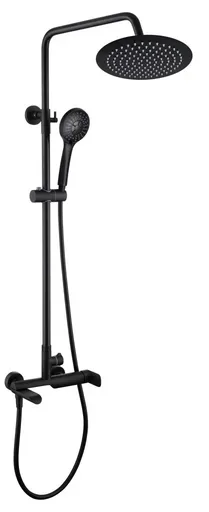 Rubineta Sprchový set s pákovou baterií ULTRA-10 OLO BLACK, černá OLBA625123