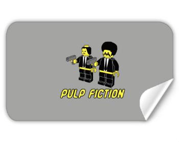 Samolepky obdelník Pulp Fiction Lego