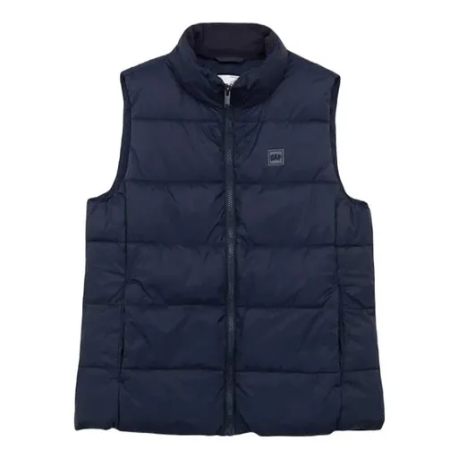 GAP V-FRCH LOGO Dámská vesta, tmavě modrá, velikost