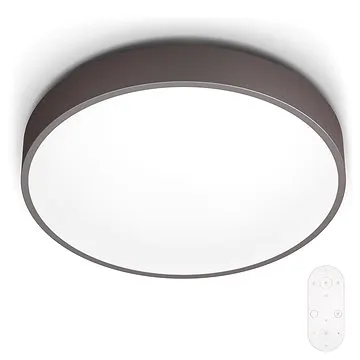 Philips 60262/43/P5 - LED Stmívatelné stropní svítidlo BROWN 1xLED/28W/230V + dálKové ovládání (100450)