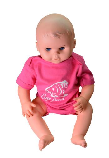 R-spekt baby body carp friend pink-velikost 3-6 měs.