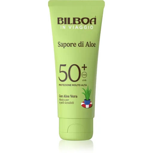 Bilboa Sapore di Aloe Travel opalovací krém s aloe vera SPF 50+ 75 ml