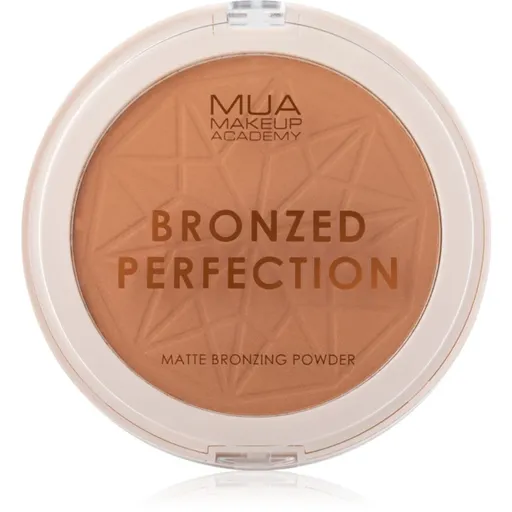 MUA Makeup Academy Bronzed Perfection bronzer s matným efektem odstín Sunset Tan 15 g