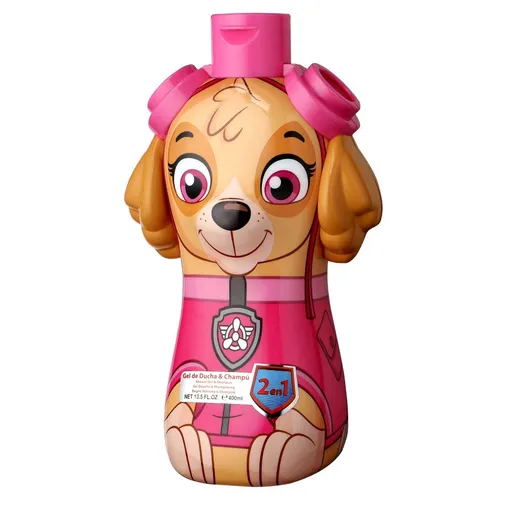 3D Paw Patrol sprchový gel 400 ml Skye