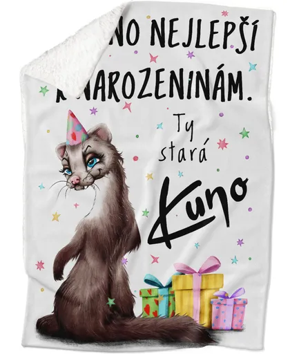 Deka Ty stará kuno (Podšití beránkem: ANO)