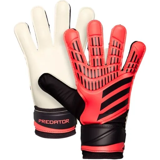 adidas PREDATOR TRAINING Pánské brankářské rukavice, červená, velikost