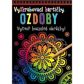 Vyškrabovací kartičky OZDOBY: Vytvoř kouzelné obrázky! + škrabátko (8594050433434)