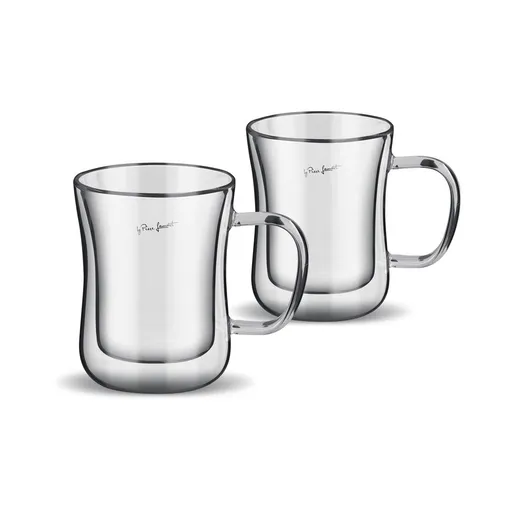 LAMART LT9033 Vaso sklenice latte 400 ml 2 ks