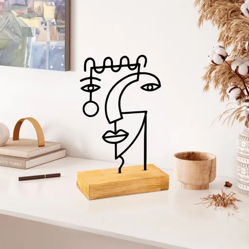 Dekorativní předmět Fall - Black