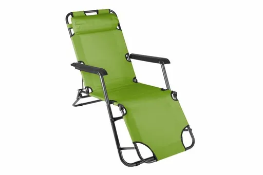 Garthen 29463 Skládací zahradní lehátko - zelená