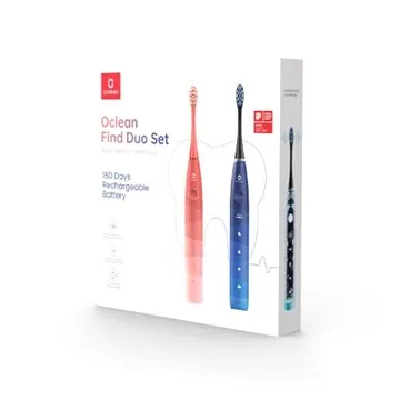 Oclean Find Duo Set Sonic Electric Toothbrush Red