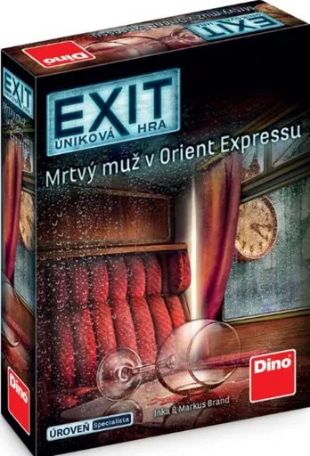 Exit úniková hra: Mrtvý muž v Orient Expresu