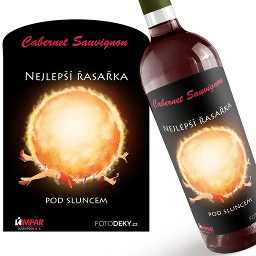 Víno Nejlepší řasařka pod sluncem (Druh Vína: Červené víno)