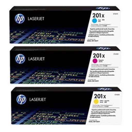HP CF253XM - originální toner HP 201X, barevný, 3x2300 3ks
