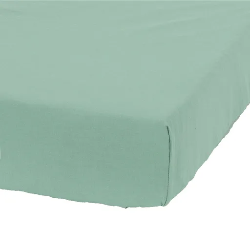 Mamo Tato Bavlněné prostěradlo 60x120cm - zelená