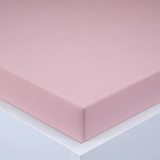 Napínací prostěradlo jersey EXCLUSIVE starorůžové 160 x 200 cm