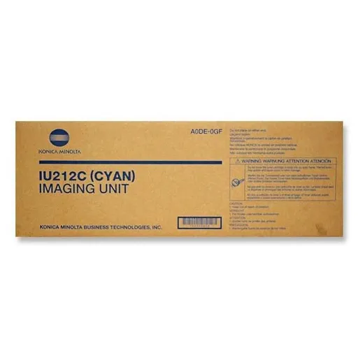 KONICA MINOLTA A0DE0GF C - originální optická jednotka, azurová, 45000 stran