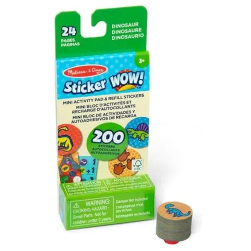 Melissa & Doug sticker wow náplně samolepek oblíbené předměty