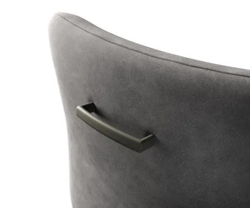 Barová židle Flex-Flach kov titanová barva