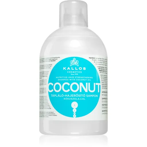 Kallos KJMN Professional Coconut šampon na poškozené vlasy 1000 ml