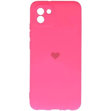 Vennus Valentýnské pouzdro Heart pro Samsung Galaxy A03 - fuchsiové (TT4345)