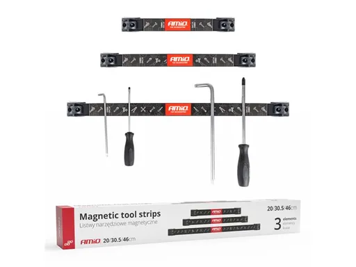 Držák na nářadí AMIO 04263 magnetický 3ks