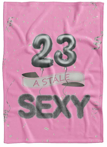 Deka Stále sexy – Růžová (věk: 23, Podšití beránkem: NE)