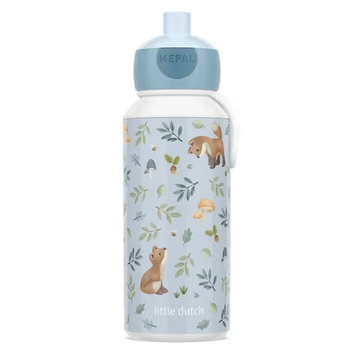 Láhev na vodu pro děti CAMPUS 400 ml, lesní přátelé, plast, Mepal