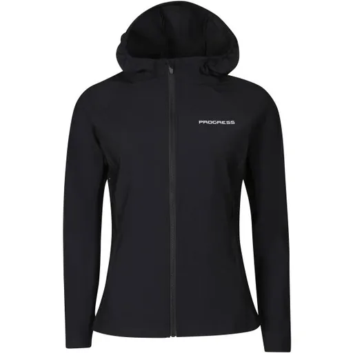 PROGRESS VOLITA Dámská bunda na běhání, černá, velikost