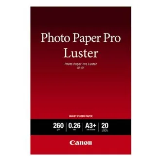 Canon Paper Pro Luster Photo 6211B008, 260 g/m2, A3+, lesklý, inkoustový, bílý, foto papír