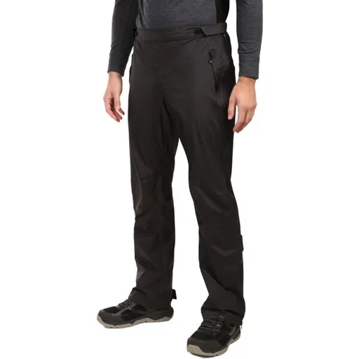 KILPI ALPIN Pánské nepromokavé hardshellové kalhoty, černá, velikost XXXL