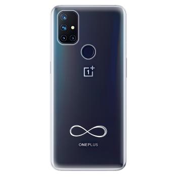 Odolné silikonové pouzdro iSaprio - čiré - Infinity - OnePlus Nord N10 5G