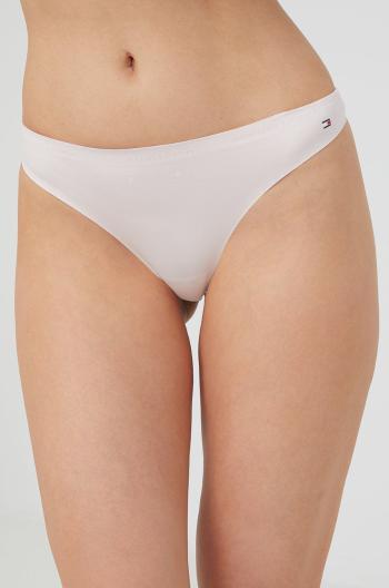 Tanga Tommy Hilfiger růžová barva, UW0UW03162