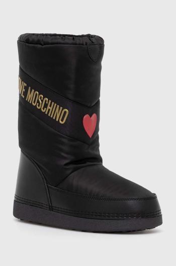 Sněhule Love Moschino černá barva, JA24032G1LISY000