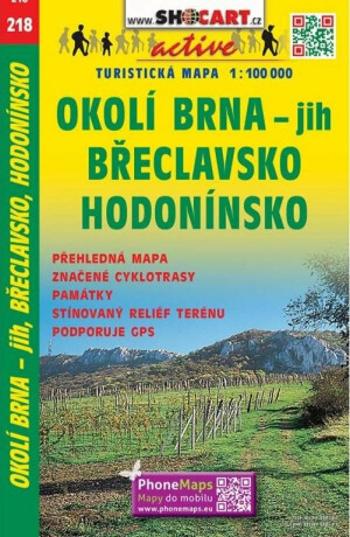 SC 218 Okolí Brna jih, Břeclavsko, Hodonínsko 1:100 000